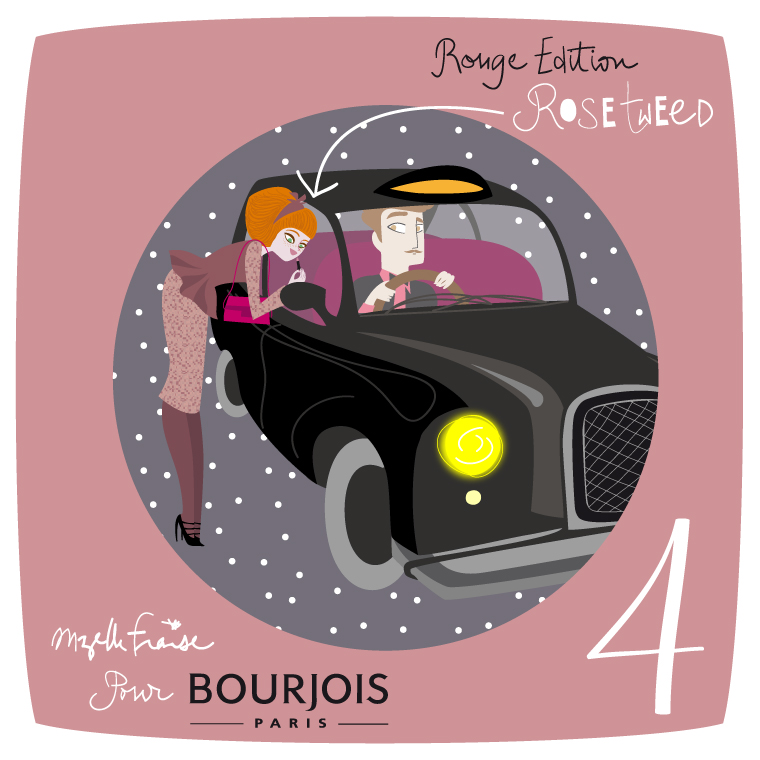 Mzelle Fraise x Bourjois Paris bourjois rose tweed lipstick Mzelle Fraise x Bourjois Paris